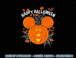 Disney Mickey & Friends Mickey Pumpkin Happy Halloween png, sublimation copy