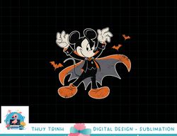 Disney Mickey Mouse Spooky Dracula Costume Halloween png, sublimation copy