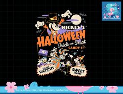 Disney Mickeys Halloween Trick or Treat Candy Co. png, sublimation copy