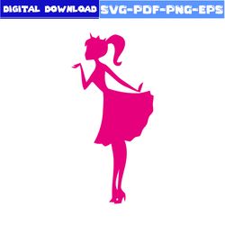Barbie Princess Svg, Barbie Girl Svg, Barbie Svg, Girl Svg, Princess Svg, Cartoon Svg, Png Eps Pdf File