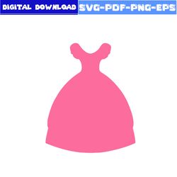 Dress Svg, Barbie Girl Svg, Barbie Svg, Girl Svg, Barbie Princess Svg, Princess Svg, Cartoon Svg, Png Eps Digital File