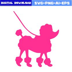 Dog Svg, Barbie Princess Svg, Princess Svg, Barbie Girl Svg, Barbie Svg, Girl Svg, Cartoon Svg, Png Eps Pdf File
