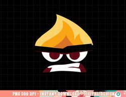 Disney Pixar Inside Out Angry Face Halloween png, sublimation copy
