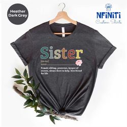 Sister Shirt, Funny Sister Shirt, Sister Gift, Sister Birthday Gift, Soul Sister Gift, Shirt For Sister, Proud Sister Sh