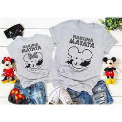 Hakuna Matata Shirt, It Means No Worries Shirt, Animal Kingdom Shirts, Disney Family Shirts, Leopard Disney Vacation Shi