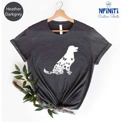 Labrador Shirt, Floral Labrador, Labrador Lover Shirt, Floral Labrador Shirt, Gift for Labrador Lovers, Labrador owner S