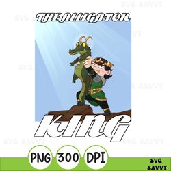 Alligator Loki - The Alligator King  png