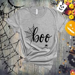 Halloween Boo Shirt, Halloween Ghost Shirt, Halloween Pumpkin TShirt, Kids Halloween Shirt, Spider Halloween Shirt, Todd