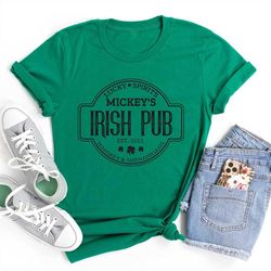 Custom Irish Pub Shirt, Vintage Irish Shirt, Irish Birthday Gift, Personalized Irish Shirt, Retro St Patricks Day Shirt,