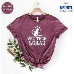 vet tech squad shirt, vet tech team, veterinarian gift, vet tech gifts, vet shirt, vet tech, veterinarian, veterinary gi