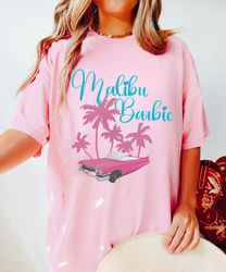 retro malibu beach barbie tee,barbie shirt,barbie dream