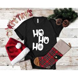 Ho Ho Ho Shirt,Christmas Shirt,Santa Ho Ho Ho Shirt,Christmas Gifts,Santa Shirt For Women And Men,Deer Shirt,Snowflake S