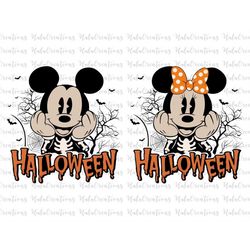 Bundle Happy Halloween Skeleton Svg, Trick Or Treat Svg, Spooky Vibes Svg, Boo Svg, Fall Svg, Svg, Png Files For Cricut