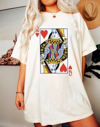 Queen of Hearts Shirt -funny shirt,funny tee,graphic tees,vintage t shirt,queen of hearts sweatshirt,queen of hearts tsh