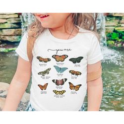 Christian Shirts for Kids - Jesus shirt - Bible Verse Butterfly Natural Infant, Toddler & Youth Tee 5251