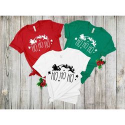 Ho Ho Ho Shirt, Christmas Shirt, Holiday Shirt, Santa Shirt, Christmas Gift, Christmas T-shirt, Santa Ho Ho Ho Tshirt, S