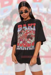 Anime BAKI HANMA Shirt, Vintage Baki Hanma Shirt Retro 90s, Baki the Grappler Shirt, Manga Yujiro Hanma Baki Boxing Tshi