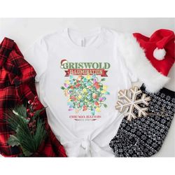 Griswold Family Exterior Illumination Tee Shirt Christmas Lighting Christmas Vacation Retro 80s Gift, Griswold Family Sh