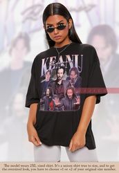 Vintage KEANU REEVES Shirt, Keanu Reeves Homage Tshirt, Keanu Reeves John Wck Tee, Keanu Cyberpunk Retro 90s Movie, Kean