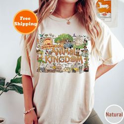 Animal Kingdom Logo Retro Shirt, Disney Safari Vacay Mode Holiday Shirt, Disney Family Shirt, Disney Trip Shirt, Disney