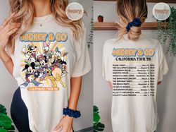 Disney Mickey And Co Shirts California Tour 29 Disney Tour-dated Shirt Disney Shirt For Gift Disney Gift For Birthday Di