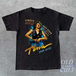 Tina Turner Retro 90s Shirt, RIP Tina Turner Vintage Shirt, Simply The Best Music Band Shirt, Tina Turner Merch, Queen O