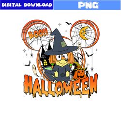 Bluey Boo Halloween Png, Bluey Png, Indy Bluey Png, Mickey Mouse Svg, Indy Png, Halloween Png, Disney Png