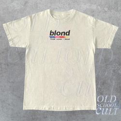 Frank Ocean Blond T-Shirt, Blond Vintage 90s Style Shirt, Frank Ocean Merch Tee, Green Unisex Oversized Y2k Shirt, Cute