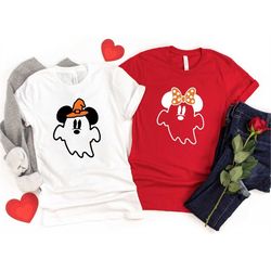 Mickey Ghost Shirt Adult Unisex tshirt, Mickeys Halloween Parade Boo To You Shirt, Halloween Shirt, Cute Halloween Micke