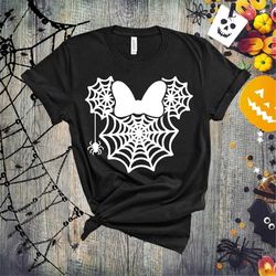 Disney Halloween T-shirt, Mickey And Mini Mouse Shirt, Loose Fit Cotton Tee, Kids Halloween Shirt, Matching Halloween Sh