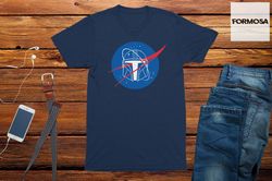 Mandalorian Space Agency T-Shirt Funny Slogan Tee Shirt Gift For Men