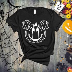 Disney Pumpkin Family Shirts, Autumn Disney shirt, Halloween Disney tshirt, Mickey shirt, Mickey Pumpkin Shirt for Disne