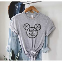 Disney Believe In Magic Shirt, Disney Magic Shirt, Disney Believe Magic Shirt, Disney Mickey Shirt, Cute Disney Shirt, D