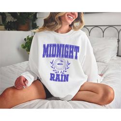 original midnight rain collegiate crewneck sweatshirt