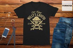 One Eyed Willy Grotto T-Shirt Mens humour t shirts, novelty t-shirts for men