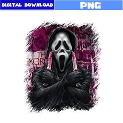 Ghostface Png, Halloween Ghostface Png, Halloween Png, Horror Movie Png, Cartoon Png, Png Digital File