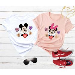 Mickey Minnie Valentines Shirts, Disney Valentines Day Shirt, Matching Valentines Shirt, Mickey & Minnie Shirt, Disney V