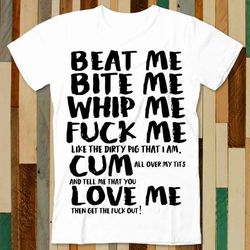 Beat Bite Whip Me Adam Ants T Shirt Adult Unisex Men Women Retro Design Tee Vintage Top A4782