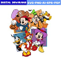 Mickey Halloween Svg, Happy Halloween Svg, Mickey Mouse Svg, Halloween Svg, Disney Svg, Png Eps Digital File