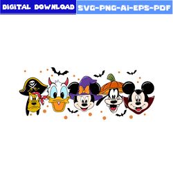 Mickey Head Svg, Mickey And Friends Svg, Mickey Halloween Svg, Mickey Mouse Svg, Halloween Svg, Disney Svg