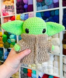 DOLL PATTERNS Baby Alien Yoda Crochet Free PDF Pattern