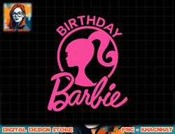 barbie - birthday logo barbie png, sublimation copy