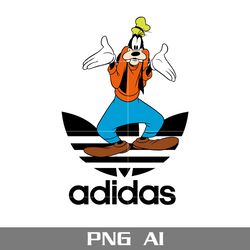 Goofy Adidas Png, Adidas Logo Png, Goofy Png, Adidas Disney Png, Ai Digital File