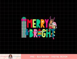 Barbie - Christmas - Merry & Bright png, sublimation copy