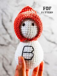 DOLL PATTERNS Crochet Spooky Boo Amigurumi  PDF Pattern