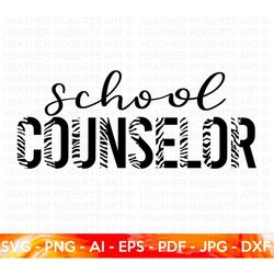 School Counselor SVG, School Staff svg, Back to School svg, Counselor life svg, Teacher Shirt SVG, Counselor, Cricut Cut