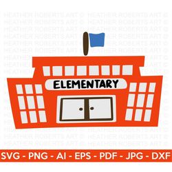 Elementary School SVG, Back to School svg, Teacher Shirt SVG, School Staff svg, School Shirt svg, Classroom Decor, Cricu