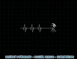 Grim Reaper Heartbeat EKG Black Humor Death Halloween png, sublimation copy