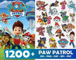 Paw Patrol SVG, Paw Patrol PNG, Paw Patrol Logo, Paw Patrol Clipart,Paw Patrol Emblems, Paw Patrol Cricut