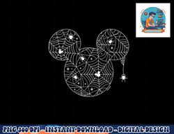 Halloween Mickey Spider Web Ears png, sublimation copy